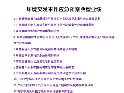 突发环境事件应急预案